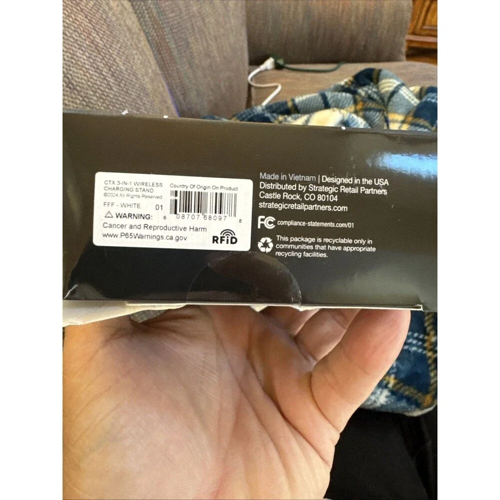 Celltronix Titanium 3-in-1 Wireless Charging Stand Foldable